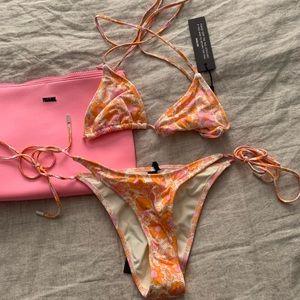 Triangl bikini swimsuit